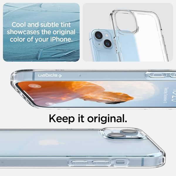 Чохол Spigen для Apple iPhone 14 - Ultra Hybrid (Anti-Yellowing Technology), Frost Clear (ACS05046) ACS05046 фото
