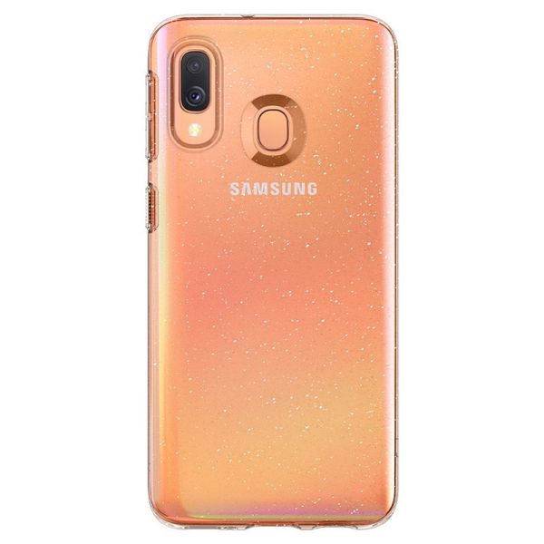 Чехол Spigen для Samsung Galaxy A40 Liquid Crystal Glitter, Crystal Quartz (618CS26442) 618CS26442 фото
