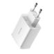 Мережевий зарядний пристрій Baseus Compact Charger 3U 17W EU, White (CCXJ020102) 606978 фото 2