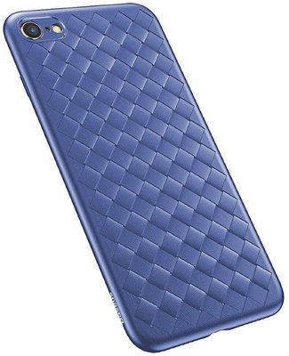 Чехол Baseus для iPhone SE 2022/ 2020/ 8/ 7, BV Weaving Case, Blue (WIAPIPH8N-BV03) WIAPIPH8N-BV03 фото