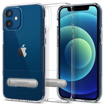 Чехол Spigen для iPhone 12 Mini 5.4" (2020) Slim Armor Essential S, Crystal Clear (ACS01553) ACS01553 фото