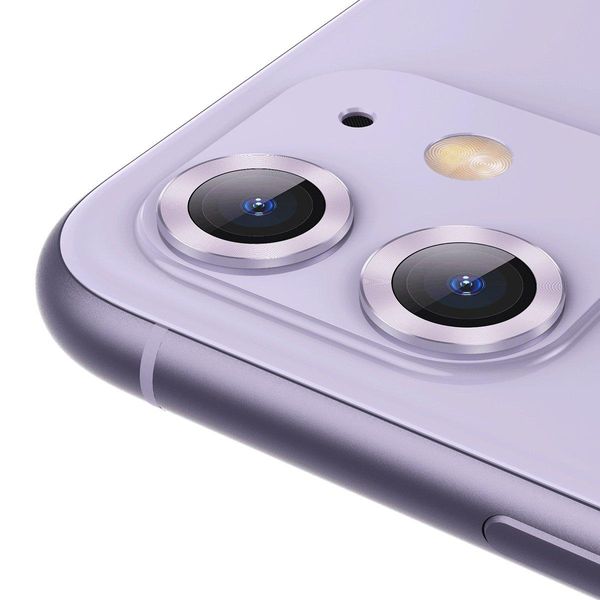 Защитное стекло для камеры Baseus для iPhone 11 Alloy protection, Purple (SGAPIPH61S-AJT05) SGAPIPH61S-AJT05 фото