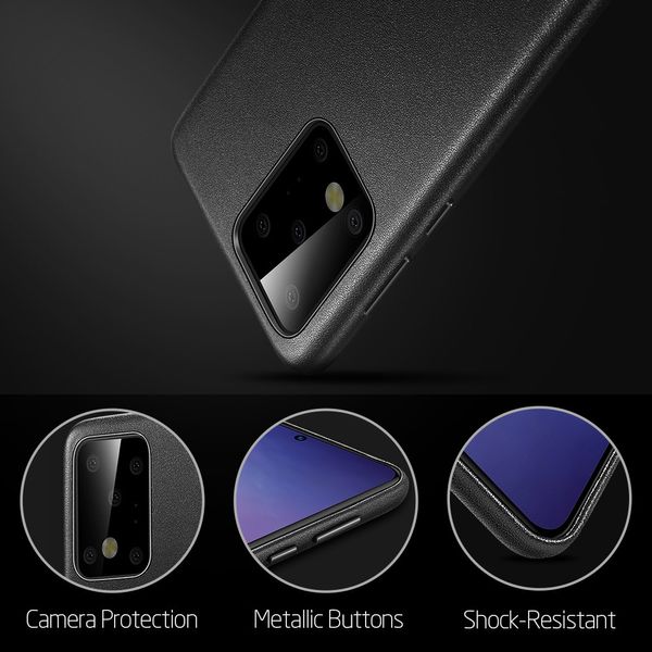 Чохол ESR для Samsung Galaxy S20 Ultra Metro Premium Leather, Black (3C01194450101) 107362 фото
