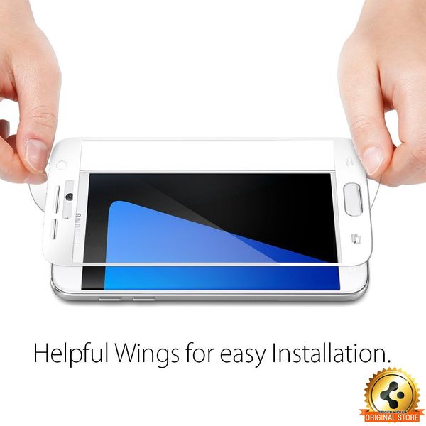 Захисне скло для Samsung S7 Full Cover, White (555GL20107) 555GL20107 фото