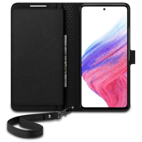 Книжка-Чохол Spigen для Samsung Galaxy A53 5G Wallet S Plus, Black (ACS04412) ACS04412 фото
