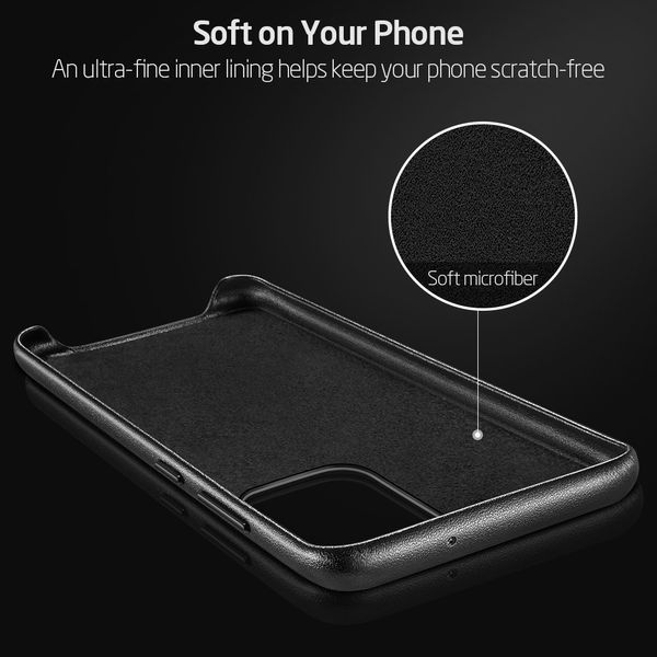 Чохол ESR для Samsung Galaxy S20 Ultra Metro Premium Leather, Black (3C01194450101) 107362 фото