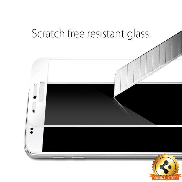 Захисне скло для Samsung S7 Full Cover, White (555GL20107) 555GL20107 фото