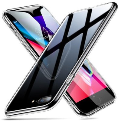 Чехол ESR для iPhone 8 Plus / 7 Plus Mimic Tempered Glass, Black (4894240062739) 62739 фото