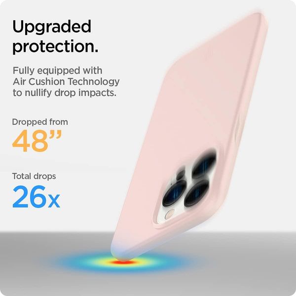 Чехол Spigen для iPhone 13 Pro - Thin Fit, Pink Sand (ACS03676) ACS03676 фото