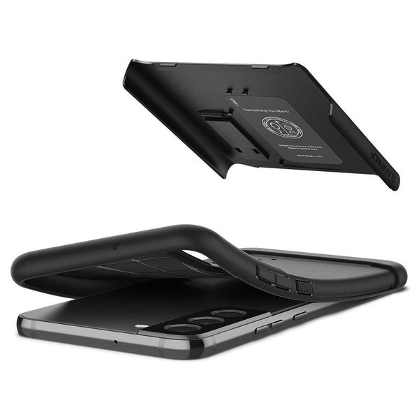 Чохол Spigen для Samsung Galaxy S22 Plus - Slim Armor, Black (ACS03977) ACS03977 фото
