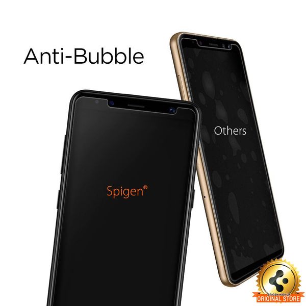 Захисне скло Spigen для Samsung A8 (2018), Transparent (590GL22746) 590GL22746 фото