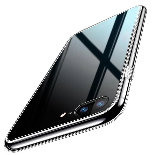 Чохол ESR для iPhone 8 Plus / 7 Plus Mimic Tempered Glass, Black (4894240062739) 62739 фото