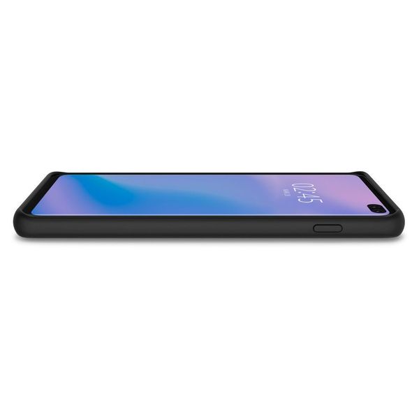 Чохол Spigen для Samsung Galaxy S10 Plus Silicone Fit, Black (606CS25783) 606CS25783 фото