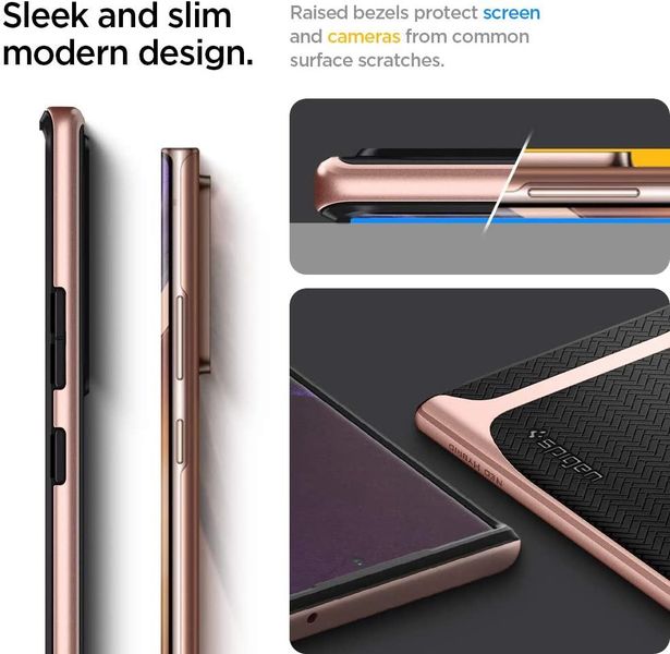 Чохол Spigen для Samsung Galaxy Note 20 Ultra / Note 20 Ultra 5G Neo Hybrid, Bronze (ACS01575) ACS01575 фото