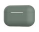 Чохол силіконовий для навушників Apple Airpods Pro, силікон, різні кольори Темно-зелений 1091437340 фото