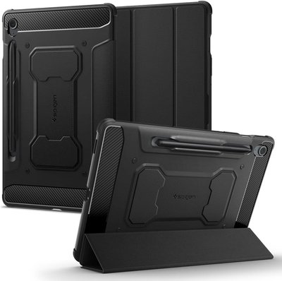 Чохол Spigen для Samsung Galaxy Tab S9 FE (10.9") - Rugged Armor PRO, Black (ACS06857) ACS06857 фото