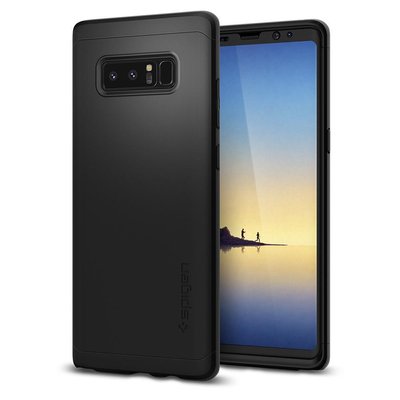 Чохол Spigen для Samsung Galaxy Note 8 Thin Fit 360, Black (587CS22098) (Без скла) 587CS22098 фото