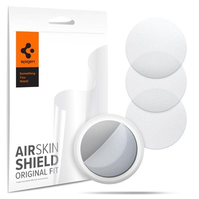 Матовая гидрогелевая пленка Spigen для Apple AirTag - AirSkin Shield, Прозрачная (AFL03151) AFL03151 фото