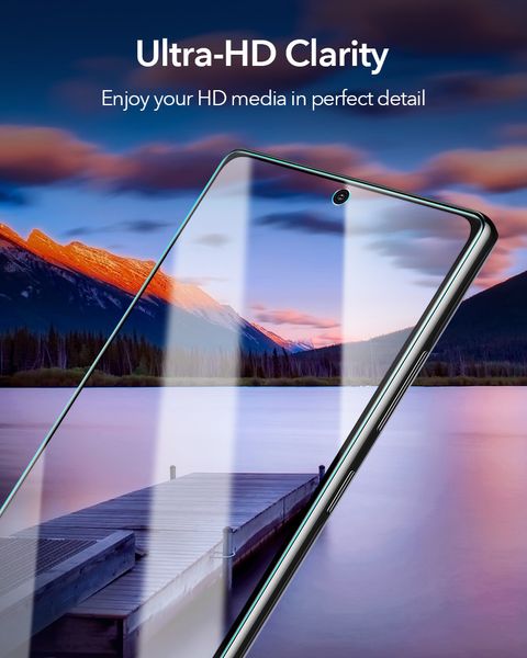 Захисне скло ESR для Samsung Galaxy Note 20 Screen Shield (2 шт.), Black (3C03200690101) 117521 фото
