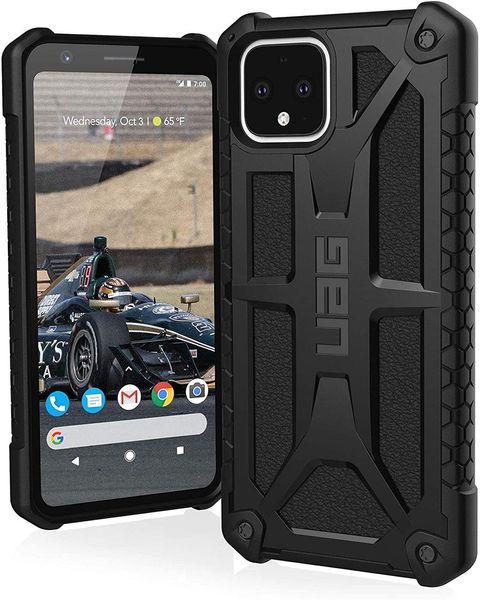 Чехол Urban Armor Gear (UAG) Google Pixel 4 - Monarch, Black 32864 фото