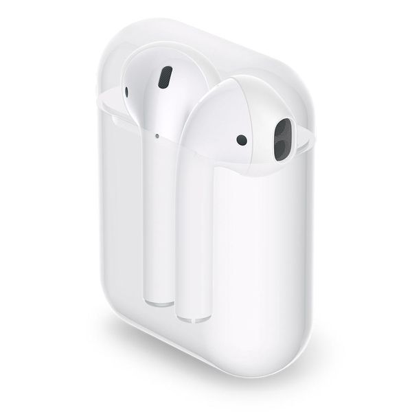 Силіконові накладки Spigen для Apple AirPods Ear Tips (3 пари), White (066SD26295) 066SD26295 фото