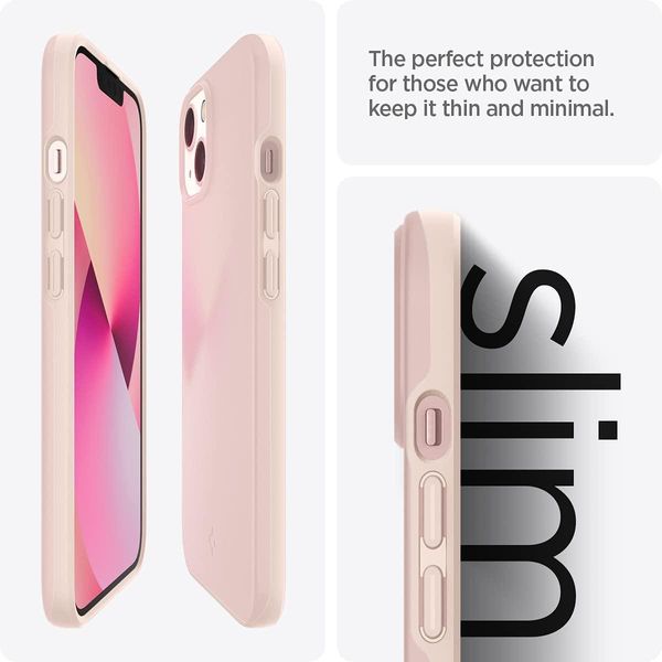 Чехол Spigen для iPhone 13 mini (5.4") - Thin Fit, Pink Sand (ACS03679) ACS03679 фото