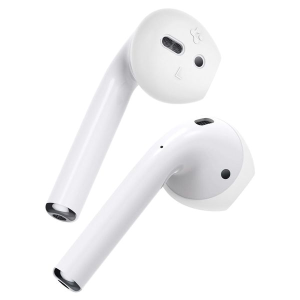 Силіконові накладки Spigen для Apple AirPods Ear Tips (3 пари), White (066SD26295) 066SD26295 фото