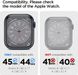 Чохол і ремінець Spigen Metal Fit Pro для Apple Watch (44 / 45 mm), Silver (ACS04584) ACS04584 фото 3