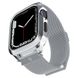 Чохол і ремінець Spigen Metal Fit Pro для Apple Watch (44 / 45 mm), Silver (ACS04584) ACS04584 фото 1